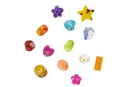 Perles acryliques opaques 8 couleurs 40 grs