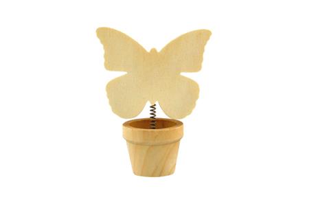 Pot de fleurs papillon-pince 7,5x4x11 cm