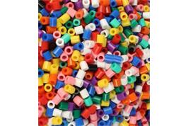 1000 perles à repasser 5 mm, couleurs opaques assorties