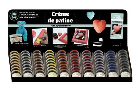 Display patine mate 110 pots