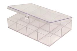 Boite de rangement cristal rectangle 15x10x3,4 cm