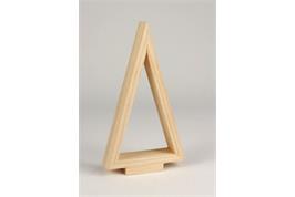 Sapin en bois design à poser 19x10x2.8 cm