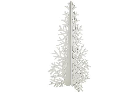 Sapin bois blanc épines en 2 parties à emboiter 31x16 cm, épaisseur 2 mm