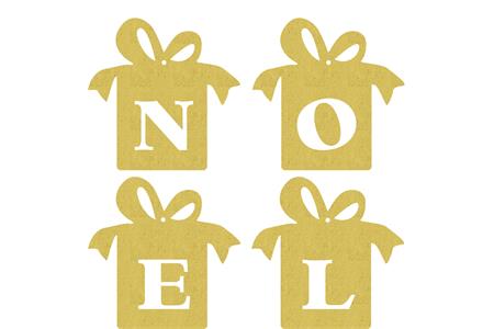 4 cadeaux "lettres Noël"