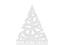 4 sapins 7 cm