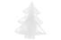 Sapin plastique transparent 9 x 10,5 cm