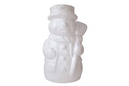 Bonhomme de neige polystyrène 36 x 18 x 21 cm