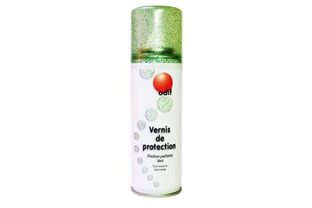 Vernis Pailleté Vert (aérosol 125 ml)