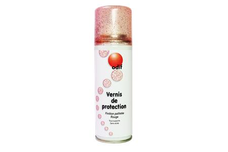 Vernis Pailleté Rouge (aérosol 125 ml)