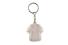 Set de 2 porte-clefs acrylique forme t-shirt 4.3x4 cm