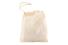 Sac en coton naturel avec cordelette 28 x 35 cm