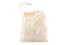 Sac en coton naturel avec cordelette 28 x 35 cm