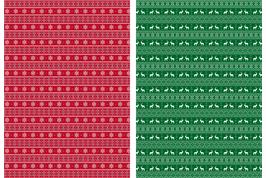 Feuilles A4 washi paper autocollantes rouge, vert - 2 feuilles