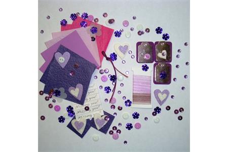 Fabuleuses bricoles "Violette et guimauve"
