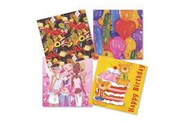 Set de 12 serviettes "Anniversaire"