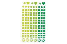 Stickers Cristal Vert