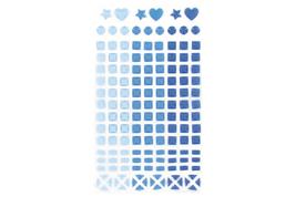 Stickers Cristal Bleu