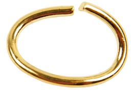 100 anneaux de liaison ovales 3 x 4 mm dorés ou argentés 