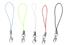 10 attaches gri-gri 5 cm multicolores